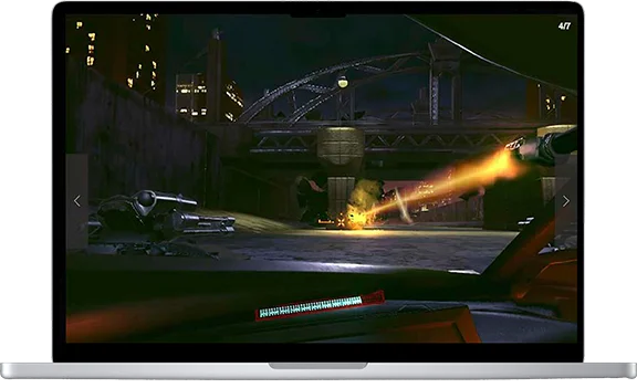 Batmobile HUD health — final placement